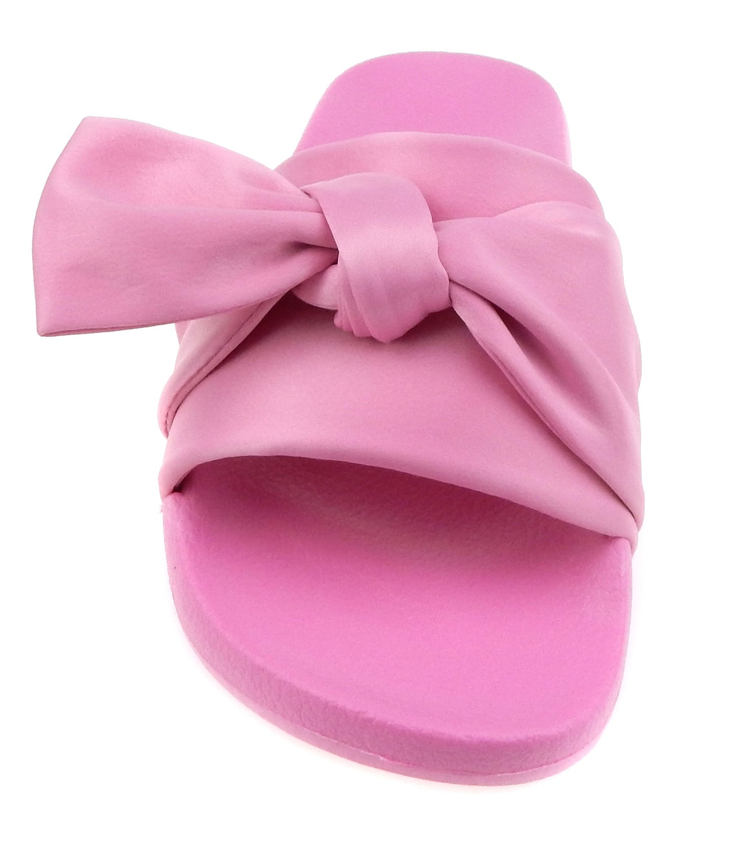 Wonder Nation Girls' Bow Slide Sandal