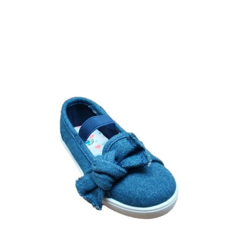 Wonder Nation Toddler Girls' Casual Bow Flat