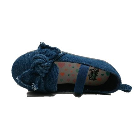 Wonder Nation Toddler Girls' Casual Bow Flat